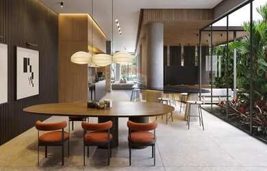 Imagem: O apartamento possui 2 Dormitórios, 3 Banheiros, 5 Vagas na