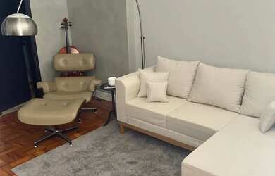 Imagem: O studio possui 1 Dormitório, 1 Banheiro, 37m² de Área, Imóvel