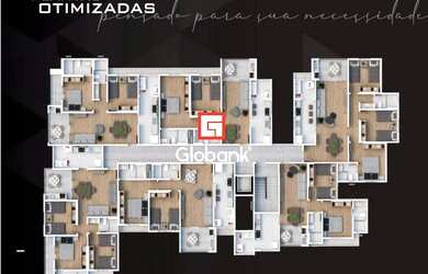 Imagem: O apartamento possui 2 Dormitórios, 2 Banheiros, 83m² de Área