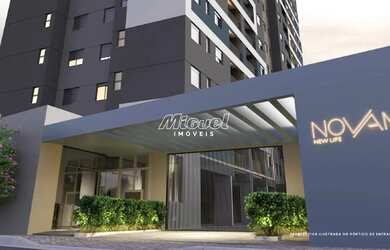 Imagem: O apartamento possui 2 Dormitórios, 1 Banheiro, 1 Vaga na garagem