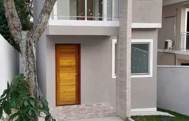 Imagem: A casa em condomínio possui 2 Dormitórios, 1 Banheiro, 74m²