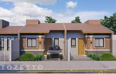 Imagem: A casa possui 2 Dormitórios, 1 Banheiro, 1 Vaga na garagem