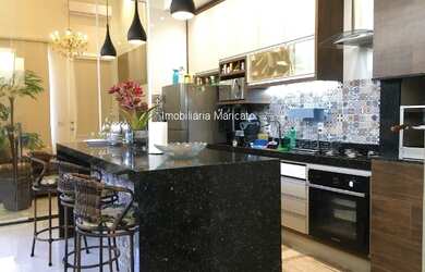 Imagem: A casa em condomínio possui 3 Dormitórios, 4 Banheiros, 2