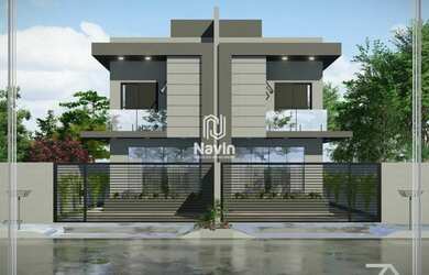 Imagem: A casa possui 3 Dormitórios, 3 Banheiros, 2 Vagas na garagem