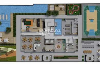Imagem 7: BRAVA BREEZE. 76m² de Área, 2 Banheirose2 Dormitórios