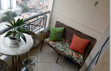 Imagem: O apartamento possui 3 Dormitórios, 2 Banheiros, 2 Vagas na