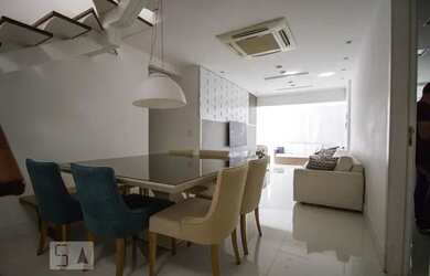 Imagem: O apartamento na cobertura possui 4 Dormitórios, 5 Banheiros