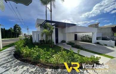 Imagem: A casa em condomínio possui 3 Dormitórios, 4 Banheiros, 4