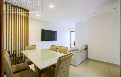 Imagem: O apartamento na cobertura possui 2 Dormitórios, 2 Banheiros