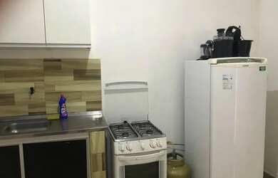 Imagem: A casa possui 2 Dormitórios, 1 Banheiro, 3 Vagas na garagem