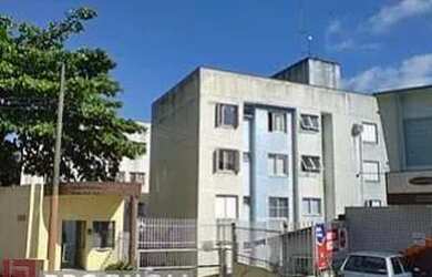 Imagem: O apartamento possui 1 Dormitório, 1 Banheiro, 1 Vaga na garagem