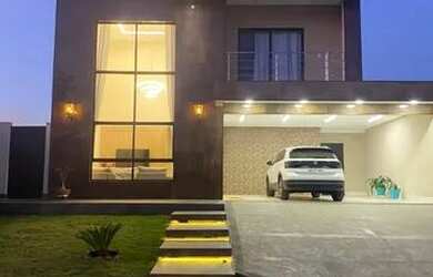 Imagem: A casa em condomínio possui 3 Dormitórios, 4 Banheiros, 4