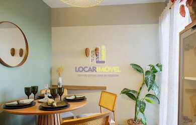 Imagem 3: Apartamento novo todo mobiliado de 3 quartos 1 suíte e vaga para 2 carros em Condomínio fe