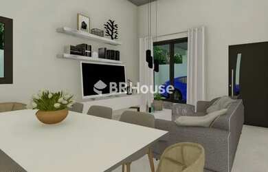 Imagem: A casa em condomínio possui 3 Dormitórios, 4 Banheiros, 2