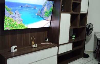 Imagem: O apartamento possui 1 Dormitório, 1 Banheiro, Imóvel mobiliado