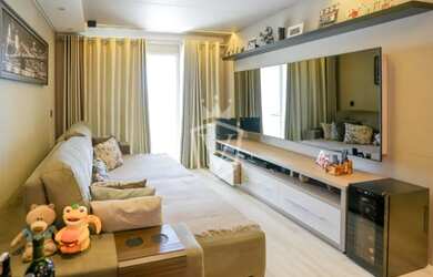 Imagem: O apartamento possui 3 Dormitórios, 2 Banheiros, 2 Vagas na