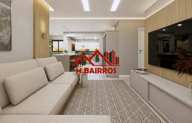 Imagem: O apartamento possui 3 Dormitórios, 5 Banheiros, 2 Vagas na