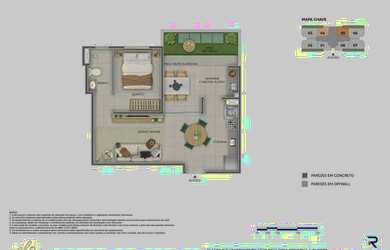 Imagem 2: Apartamento à venda no Elo Paradise com 2 quartos e 56m²