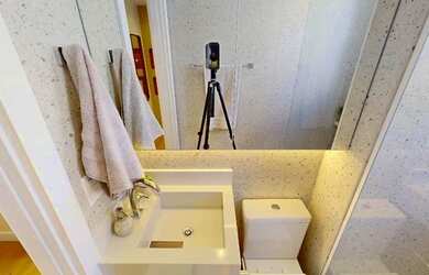 Imagem: O apartamento possui 3 Dormitórios, 2 Banheiros, 1 Vaga na