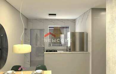 Imagem: A casa em condomínio possui 2 Dormitórios, 1 Banheiro, 1 Vaga