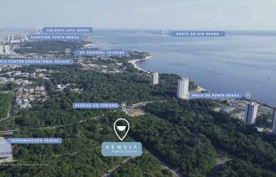 Imagem 1: Sensia Ponta Negra. Varanda, Imóvel novo, 63m² de Áreae1 Vaga na garagem