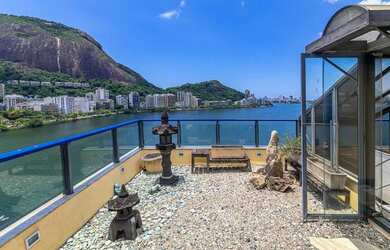 Imagem 12: Lagoa, Cinematográfica e Deslumbrante cobertura duplex, porteira Fechada