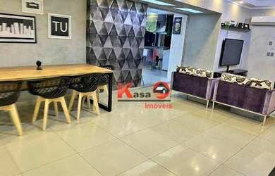 Imagem 3: Apartamento com 3 dormitórios à venda, 129 m² por R$ 900.000,00 - Ponta da Praia - Santos