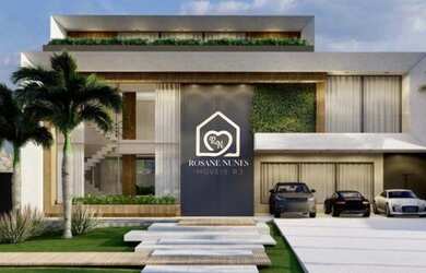 Imagem: A casa em condomínio possui 5 Dormitórios, 5 Banheiros, 4