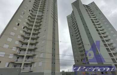 Imagem: O apartamento possui 2 Dormitórios, 1 Banheiro, 1 Vaga na garagem