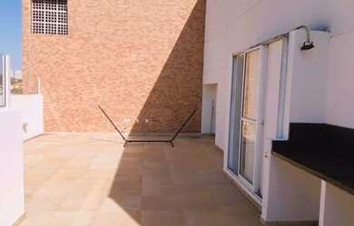 Imagem: O apartamento na cobertura possui 3 Dormitórios, 4 Banheiros