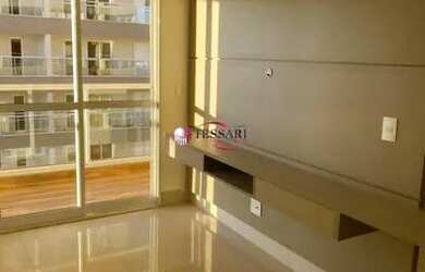 Imagem: O apartamento possui 1 Dormitório, 1 Banheiro, 1 Vaga na garagem