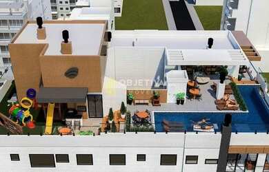 Imagem: O apartamento possui 3 Dormitórios, 3 Banheiros, 2 Vagas na