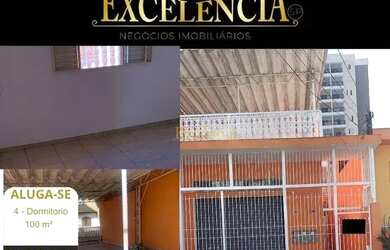 Imagem: A casa possui 4 Dormitórios, 2 Banheiros, 100m² de Área e