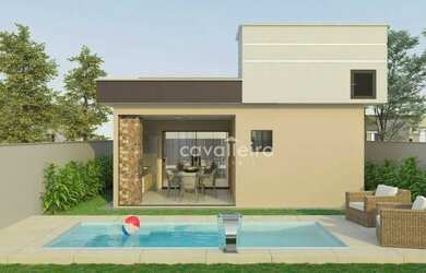 Imagem 4: Casa com 03 quartos, sendo 01 suíte e espaço de lazer completo