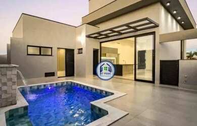 Imagem: A casa em condomínio possui 3 Dormitórios, 5 Banheiros, 4