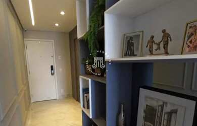 Imagem: O apartamento na cobertura possui 4 Dormitórios, 5 Banheiros