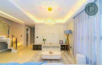 Imagem: A casa em condomínio possui 3 Dormitórios, 4 Banheiros, 2