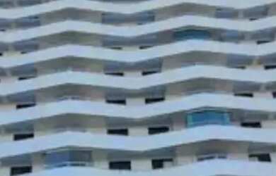 Imagem: O apartamento possui 1 Dormitório, 1 Banheiro, 1 Vaga na garagem