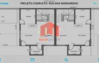 Imagem: A casa possui 2 Dormitórios, 1 Banheiro, 78m² de Área e está