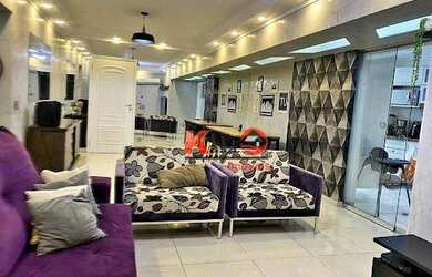 Imagem 2: Apartamento com 3 dormitórios à venda, 129 m² por R$ 900.000,00 - Ponta da Praia - Santos