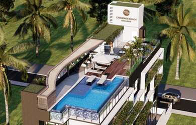 Imagem: O apartamento possui 1 Dormitório, 1 Banheiro, 1 Vaga na garagem