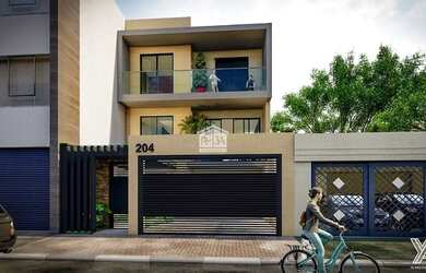 Imagem: A casa possui 3 Dormitórios, 5 Banheiros, 3 Vagas na garagem