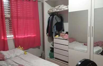 Imagem: O quarto está localizado em Macuco, Santos para alugar por