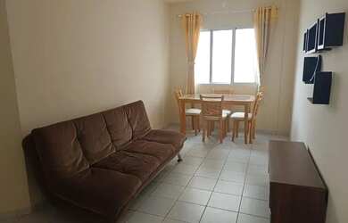 Imagem: O apartamento possui 1 Dormitório, 1 Banheiro, 1 Vaga na garagem