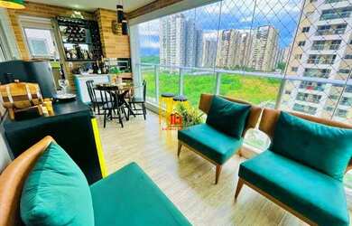 Imagem: O apartamento possui 3 Dormitórios, 5 Banheiros, 2 Vagas na