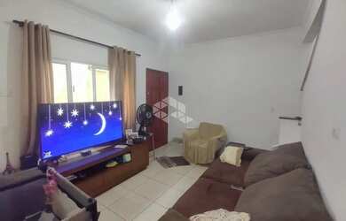 Imagem 2: Sobrado em condominio a venda na Praia grande, bairro mirim com 2 quartos e 1 vaga