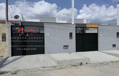 Imagem: A casa possui 2 Dormitórios, 2 Banheiros e 2 Vagas na garagem