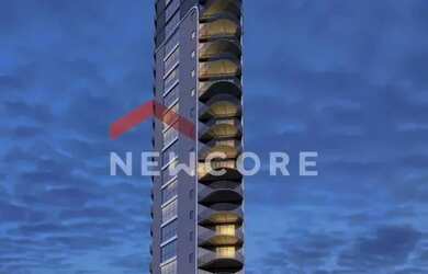 Imagem: O apartamento possui 1 Dormitório, 1 Banheiro, 1 Vaga na garagem