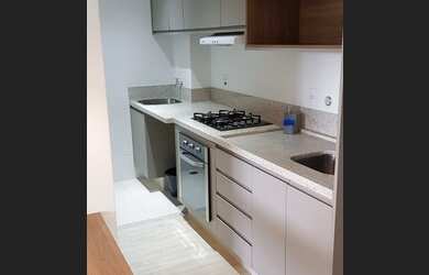 Imagem: O apartamento possui 1 Dormitório, 1 Banheiro e 32m² de Área