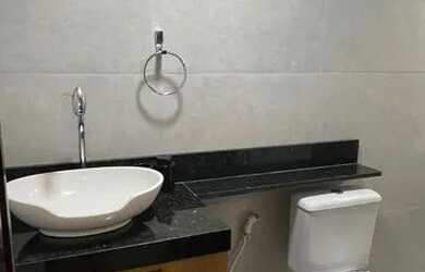 Imagem: O apartamento possui 1 Dormitório, 2 Banheiros, 1 Vaga na garagem